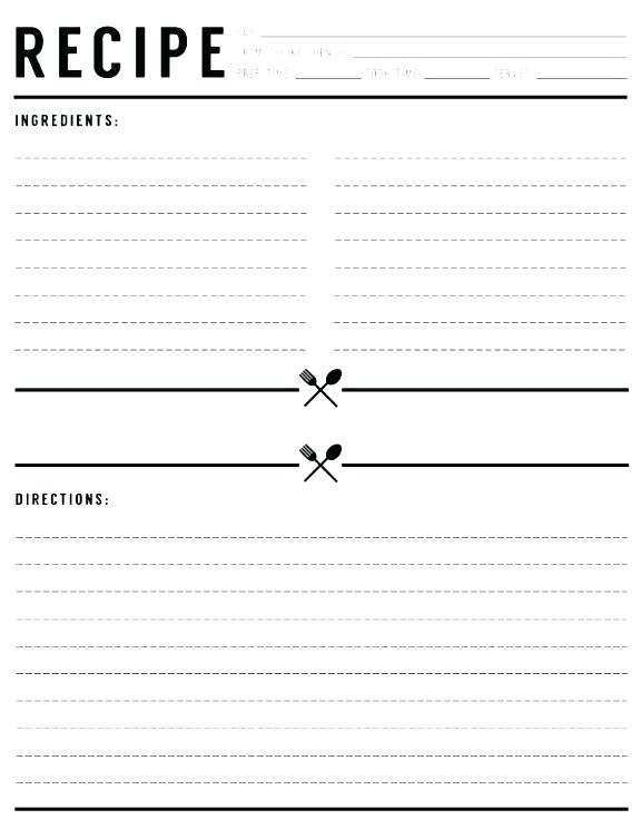Free Printable 5x7 Recipe Cards Printable Cards