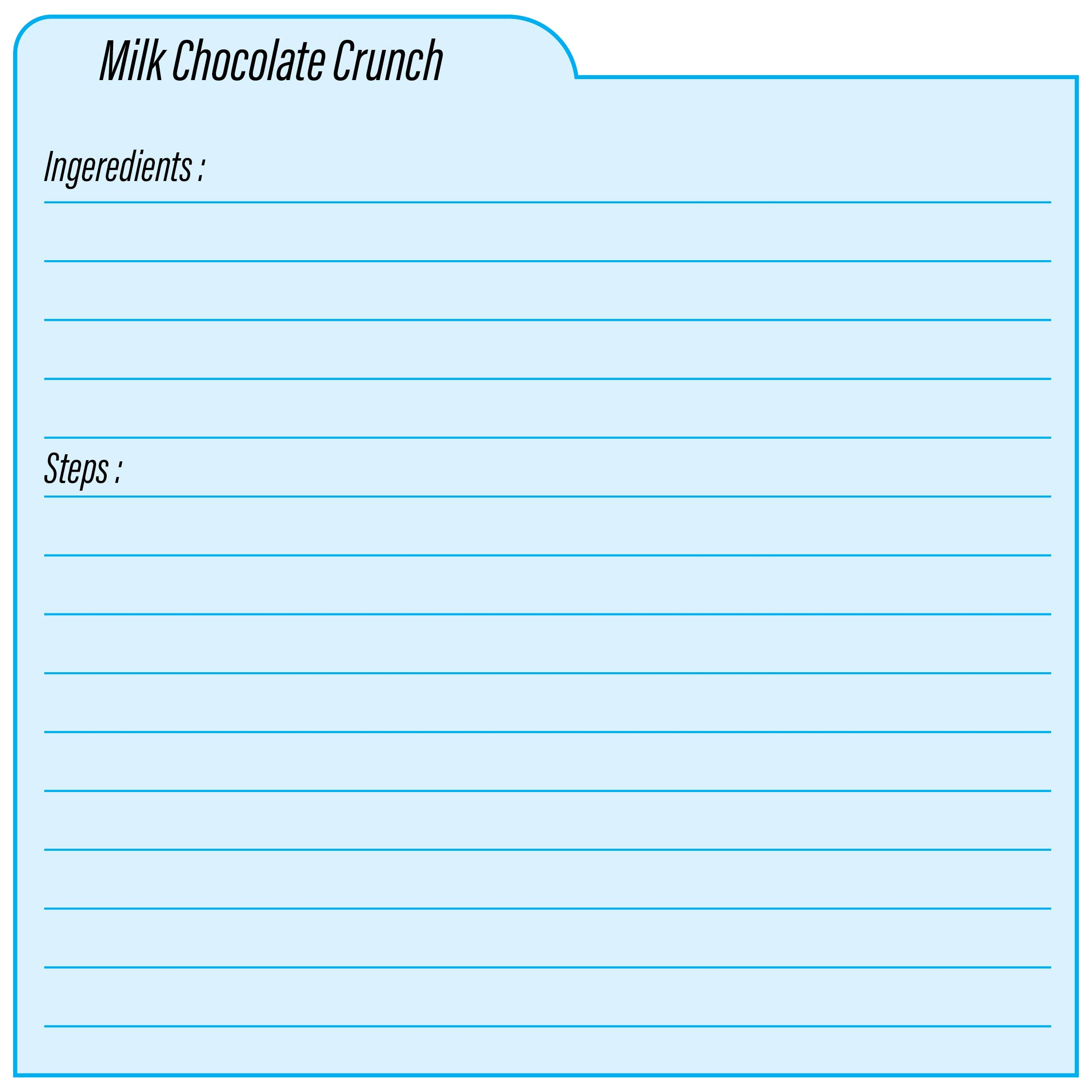 Free Printable 5x7 Recipe Cards Verwm