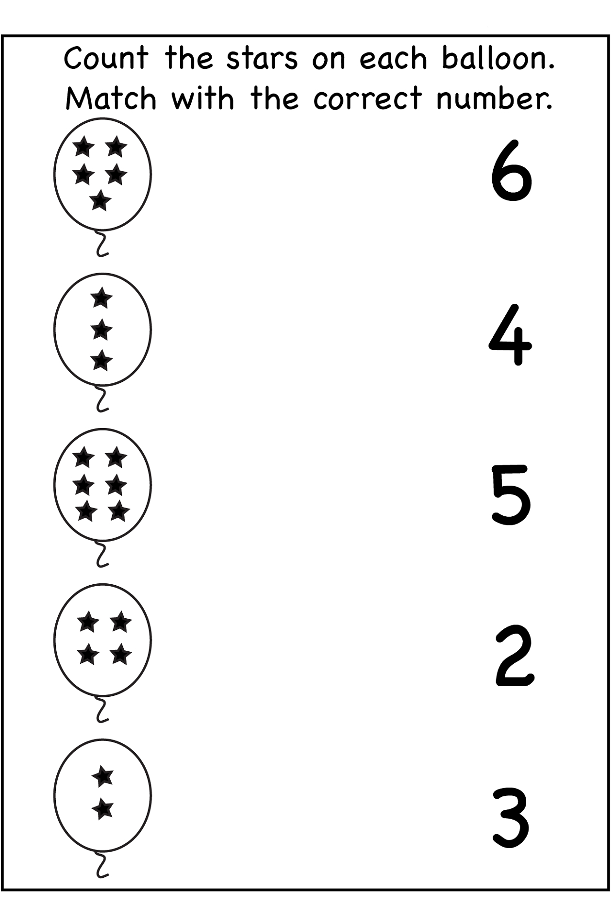 pre k free worksheets