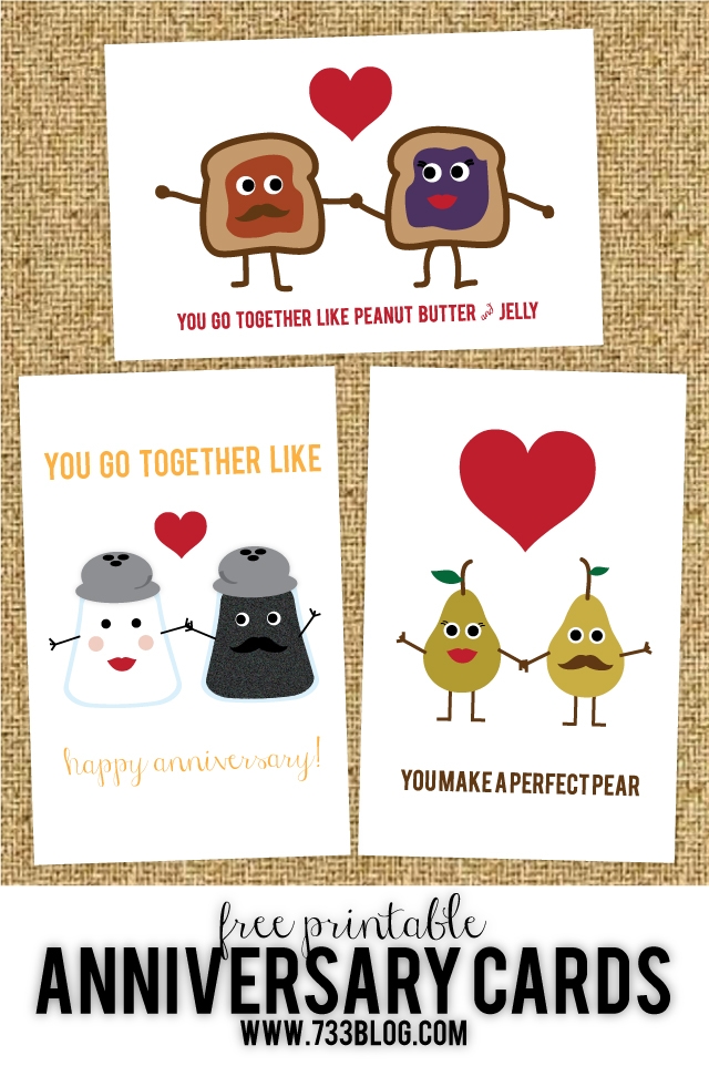 Free Printable Anniversary Cards Inspiration Made Simple