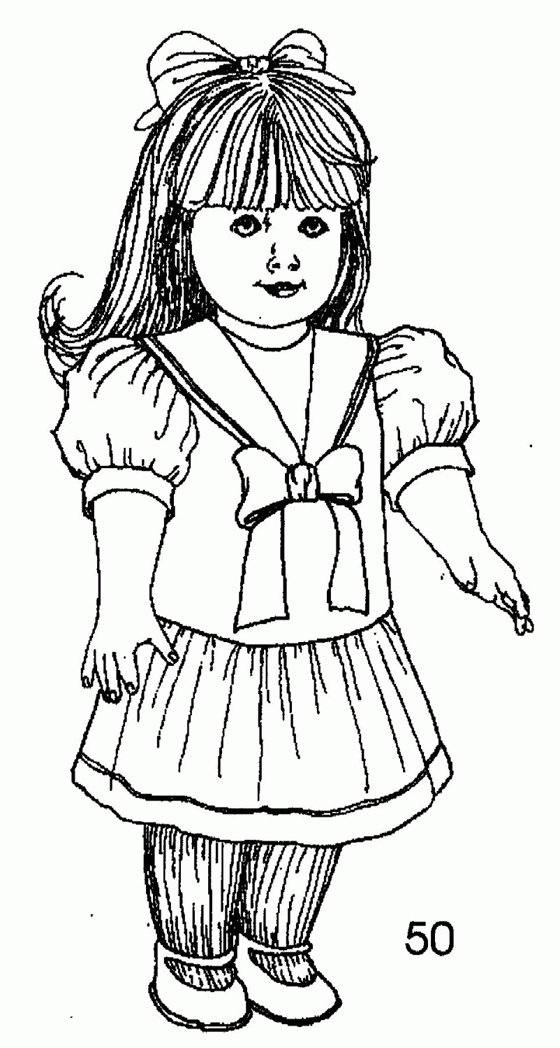 Free Printable Baby Doll Coloring Pages Coloring Home