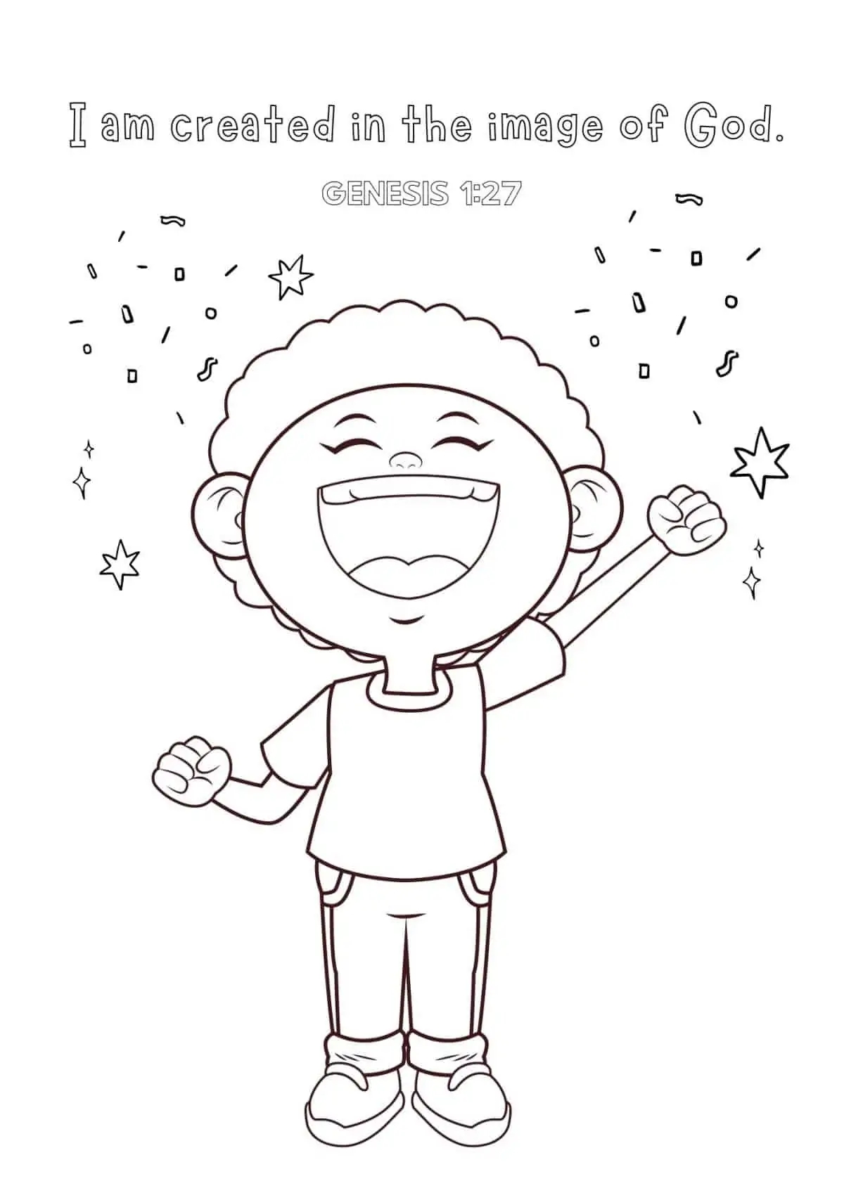 Bible Coloring Pages For Kids