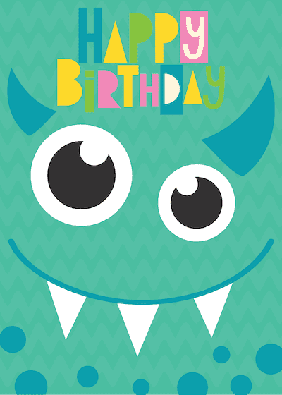 2 year old printable birthday cards