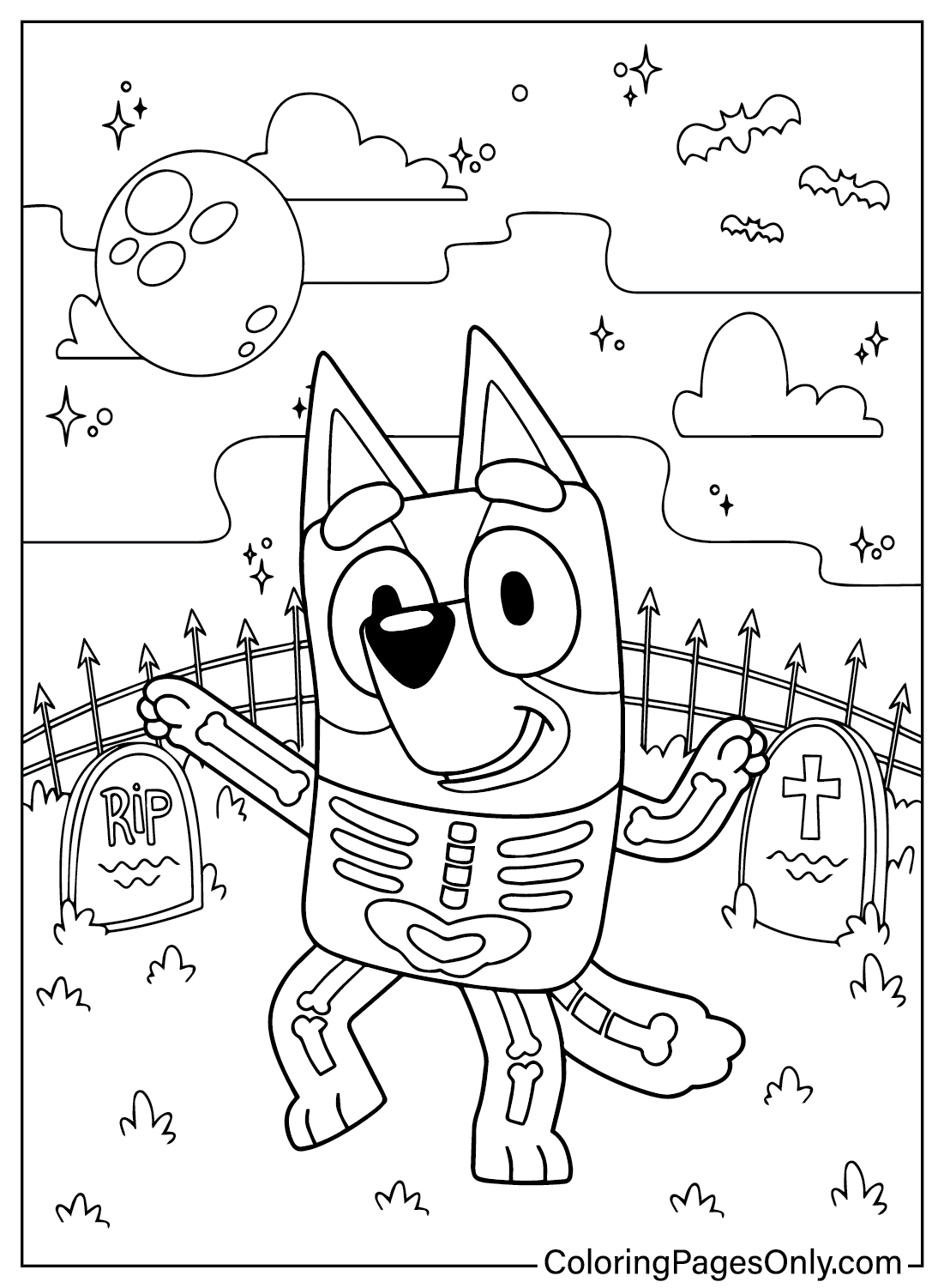 coloring pages for girls halloween printable