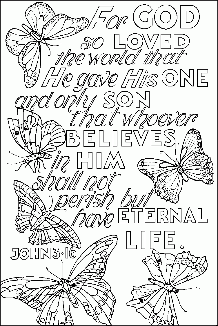 Christian Coloring Pages For Adults
