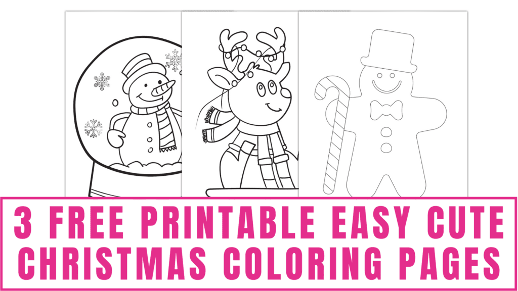 Free Printable Christmas Coloring Pages