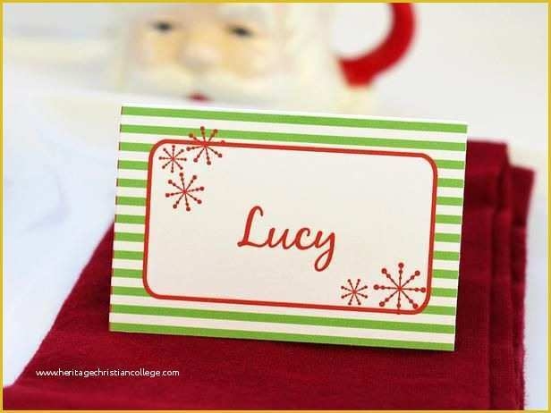 place cards free printable templates