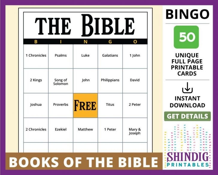 Free Printable Church Bingo Cards Printable Bingo Cards