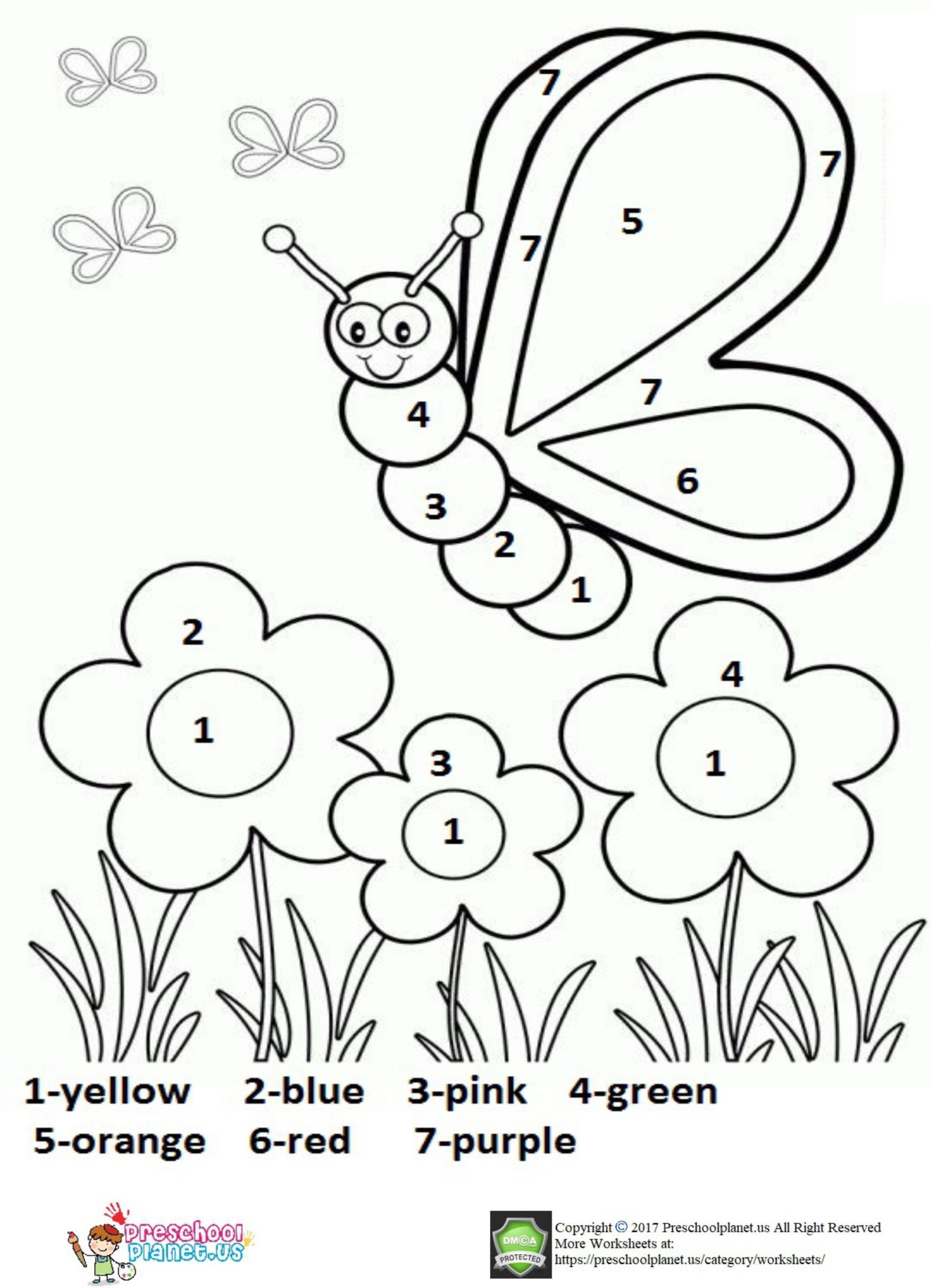 Free Printable Color Worksheets