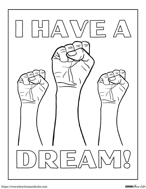 Free Printable Coloring Pages For Martin Luther King Download Free 