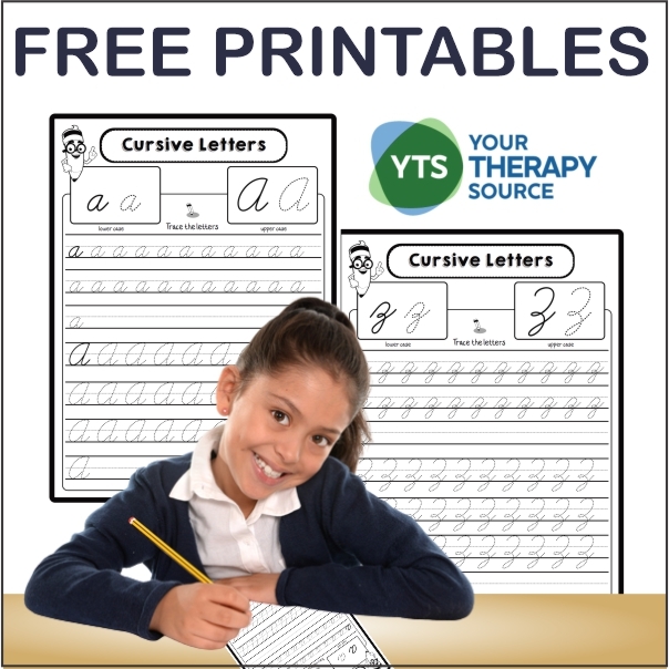 Free Printable Cursive Writing Letter A Worksheet Kiddoworksheets 
