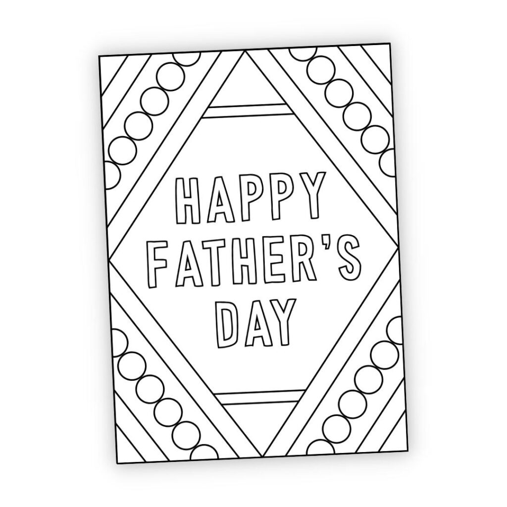 5x7 fathers day card free download printable