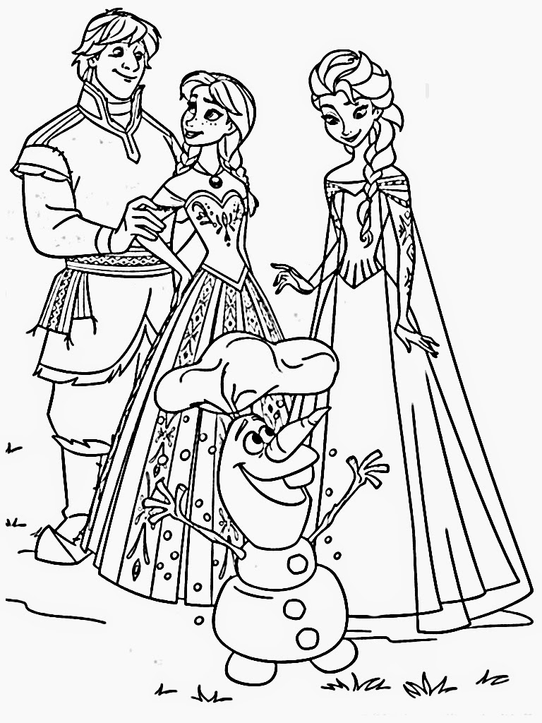 Free Printable Frozen Coloring Pages For Kids Best Coloring Pages For