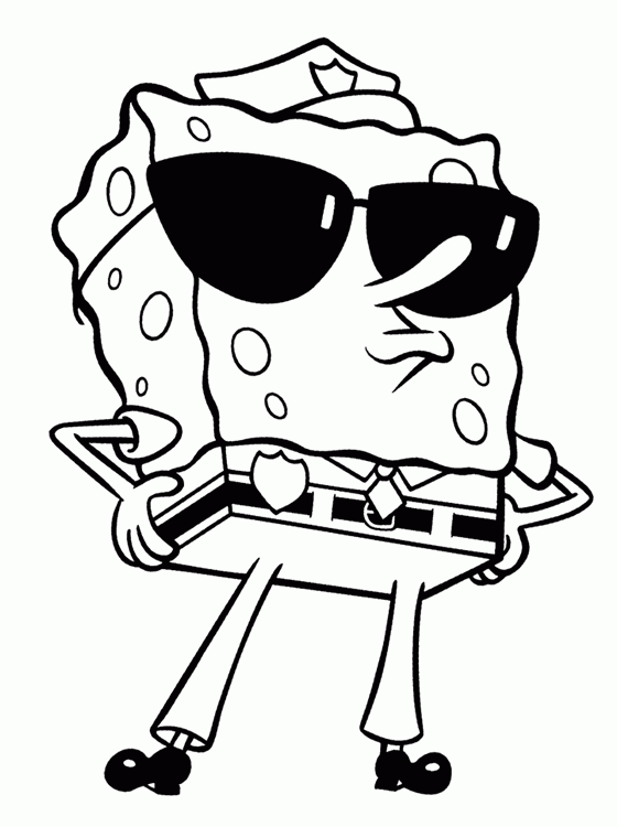 Free Printable Full Size Spongebob Coloring Pages