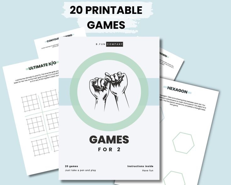 Free Printable Games For Two Download Free Printable Games For Two Png 