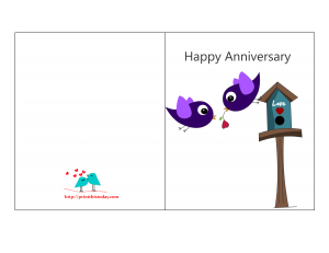 Free Printable Happy Anniversary Cards