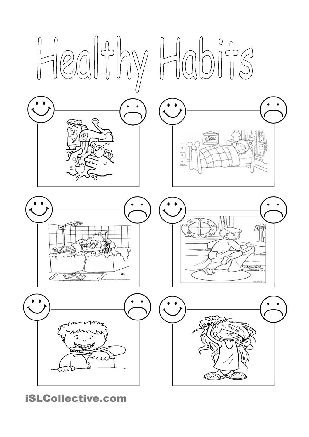 Free Printable Health Worksheets Printable Sight Words List