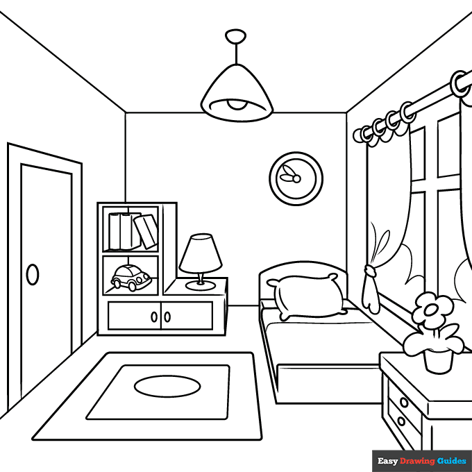 Free Printable House Coloring Pages For Kids