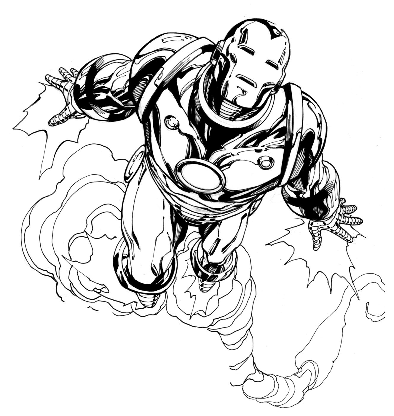 Free Printable Iron Man Coloring Pages For Kids Best Best Coloring 