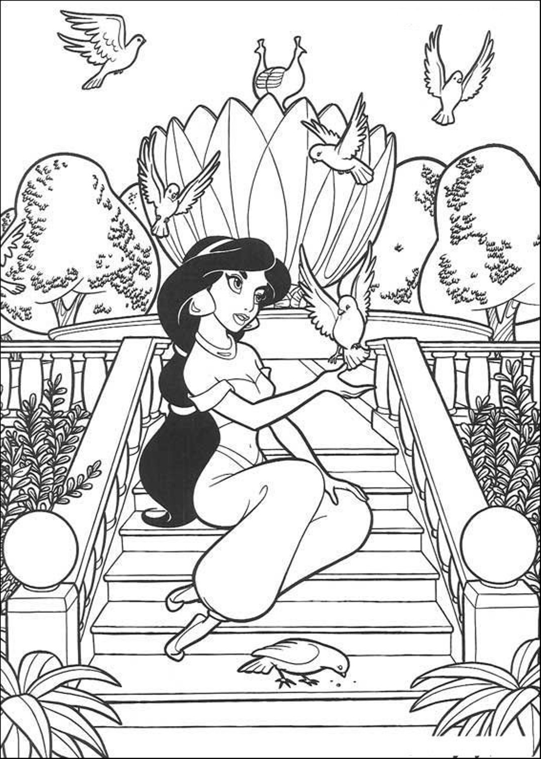Coloring Pages Jasmine