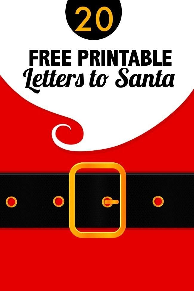 Free Printable Letters To Santa Templates Santa Letter Template 