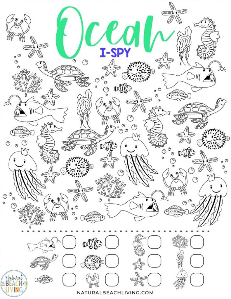 Free Printable Ocean Crafts
