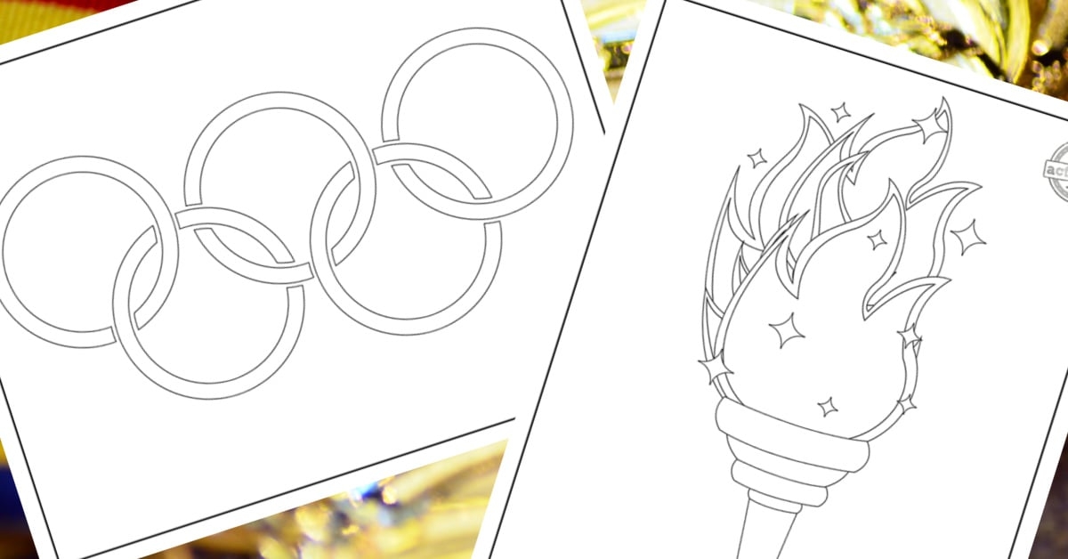 Free Printable Olympic Coloring Pages Free Printables Hub