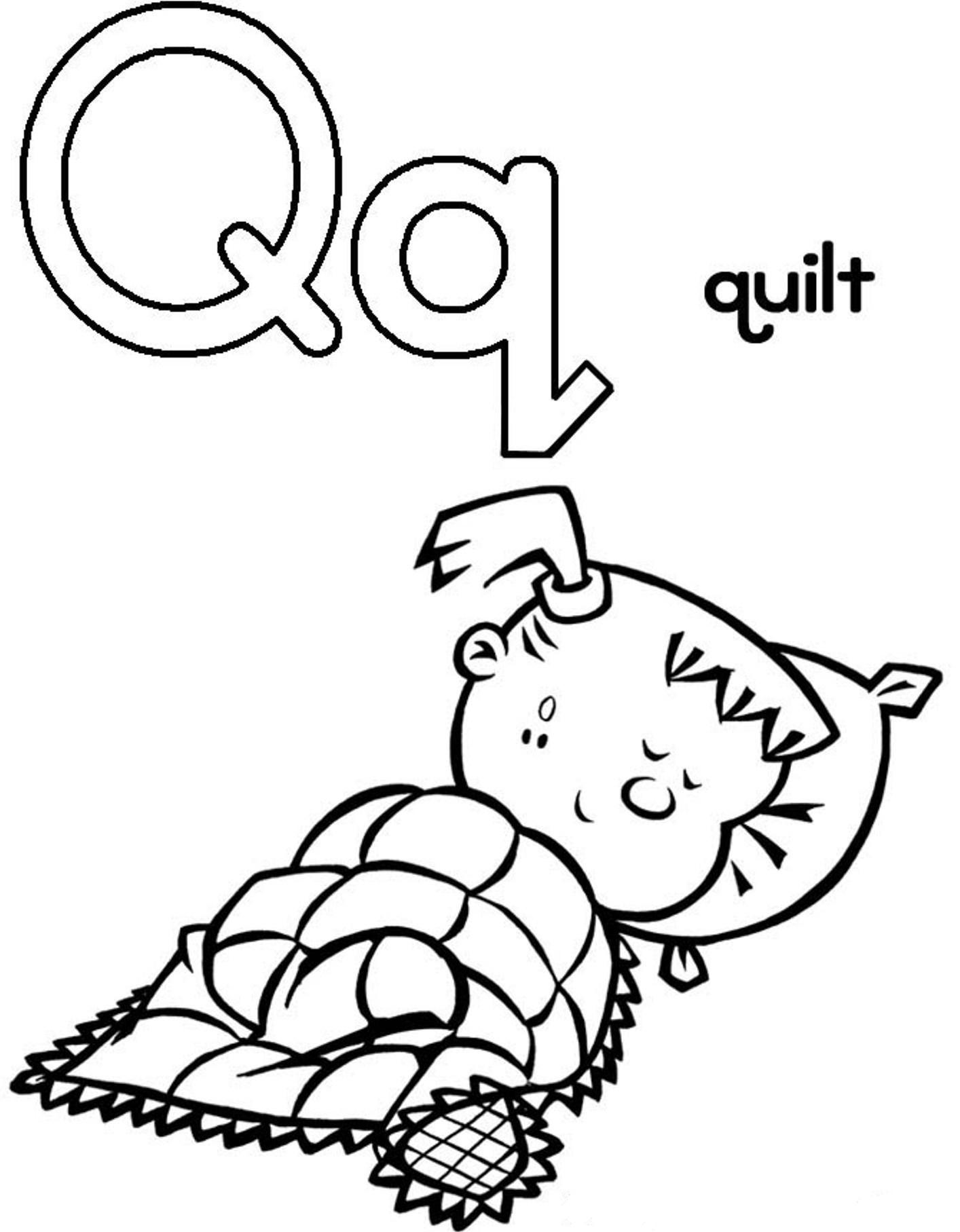 free printable quilt coloring pages