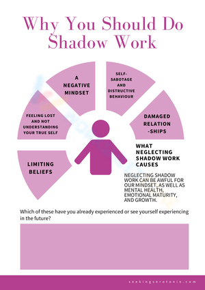 Free Printable Shadow Work Worksheets For Kids
