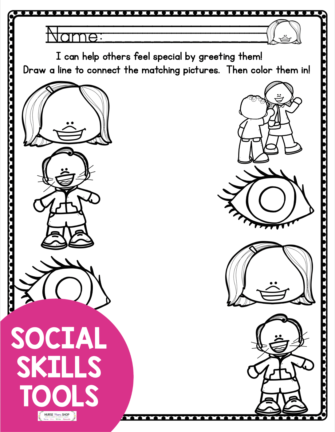 social skills worksheets pdf