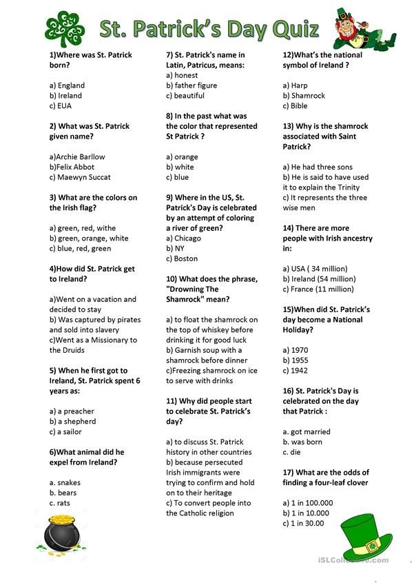 free printable st patrick's day games for seniors