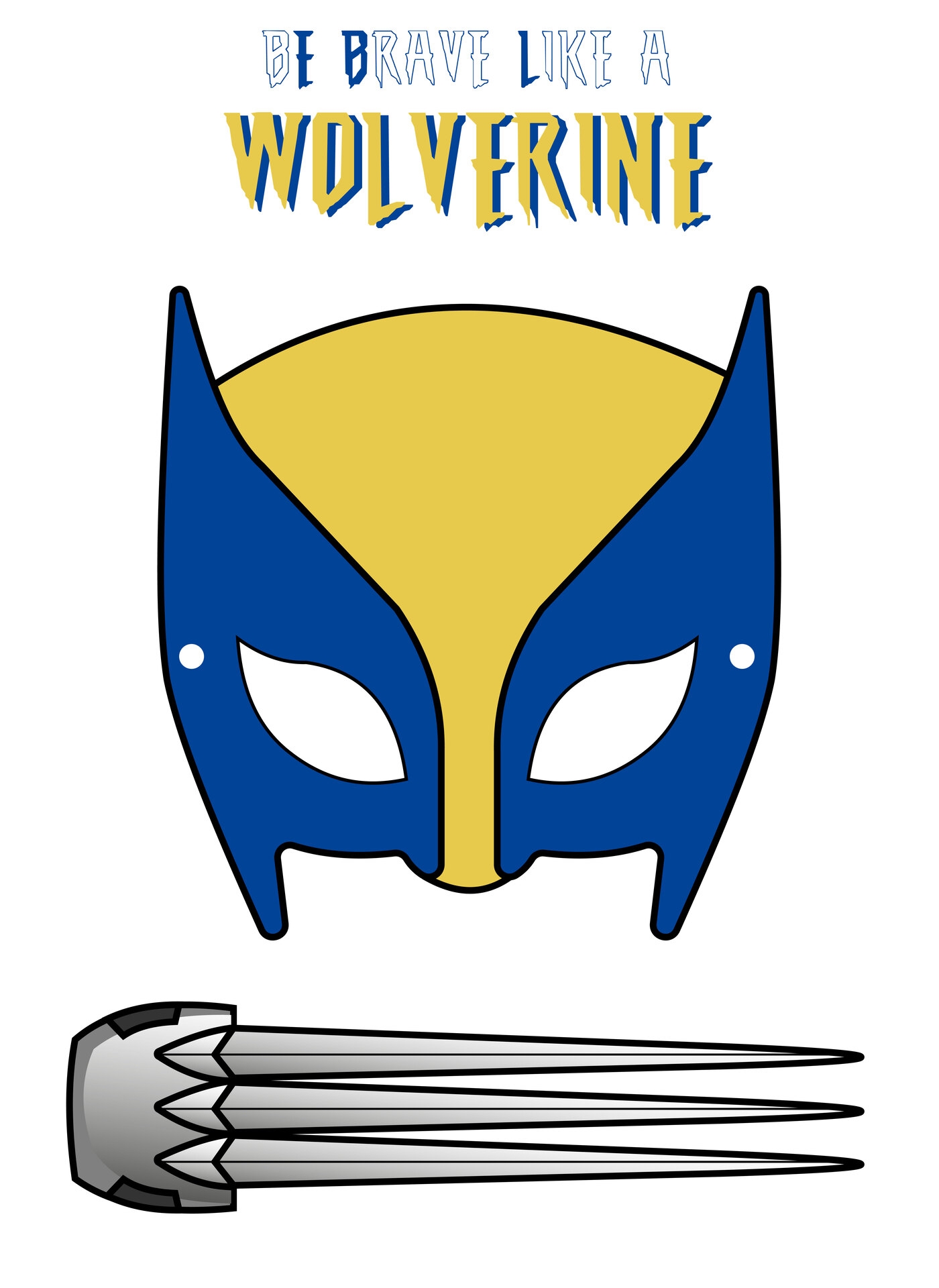 Free Printable Superhero Crafts