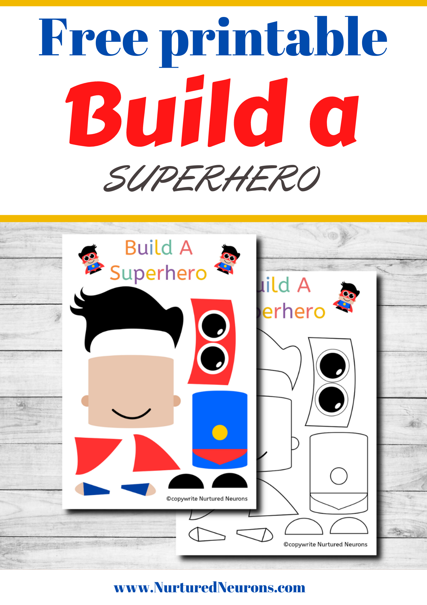 Free Printable Superhero Crafts You Could Make These Popsicle Stick 