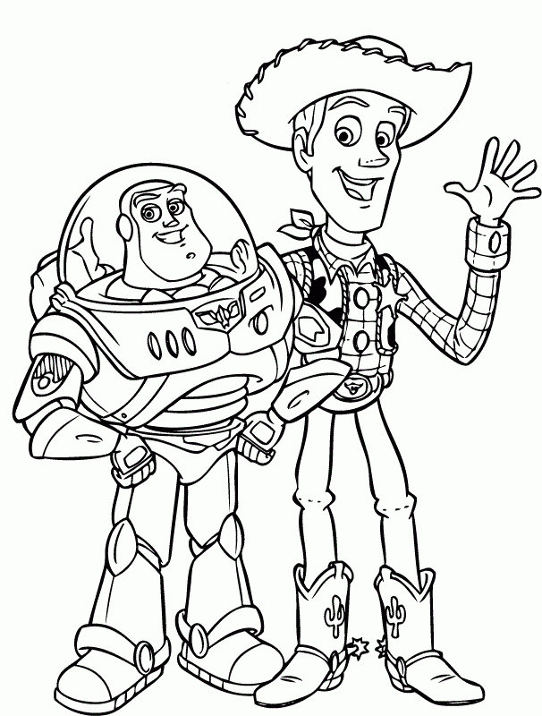 Free Printable Toy Story Coloring Pages For Kids
