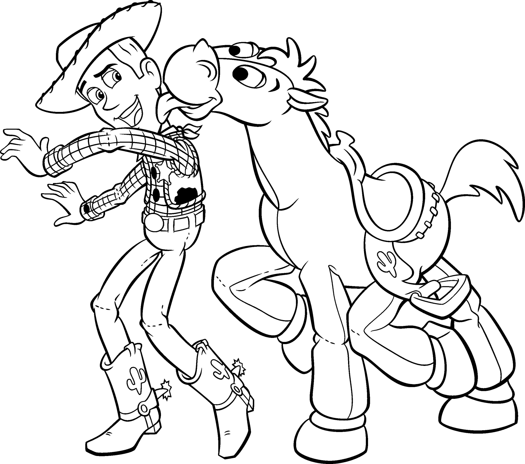 Toy Story Coloring Book Pages