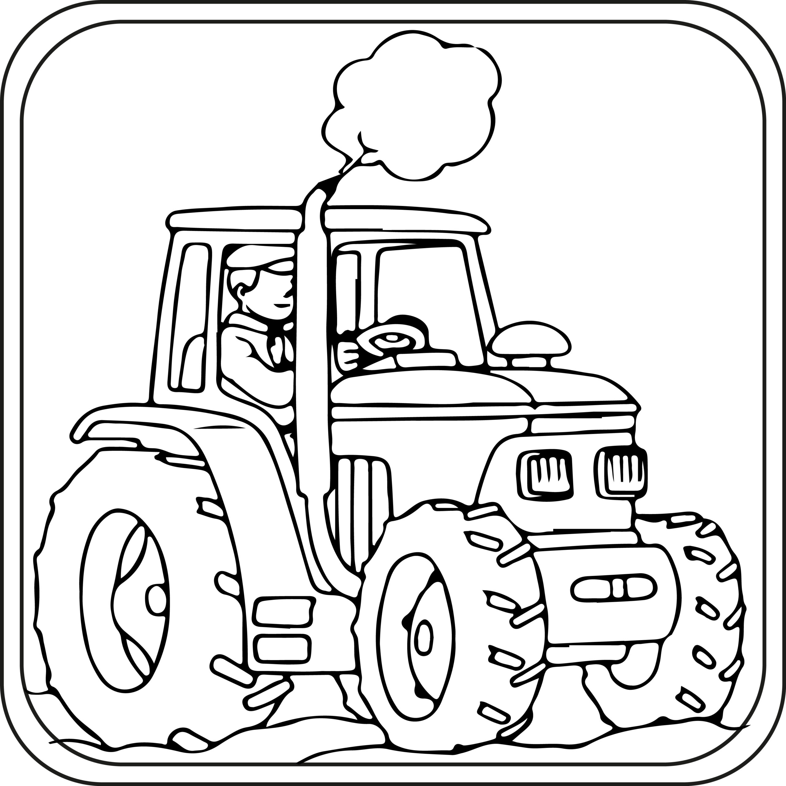 Free Printable Tractor Coloring Pages For Preschoolers Free Coloring 