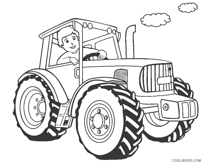 Free Printable Tractor Coloring Pages For Preschoolers Free Coloring 