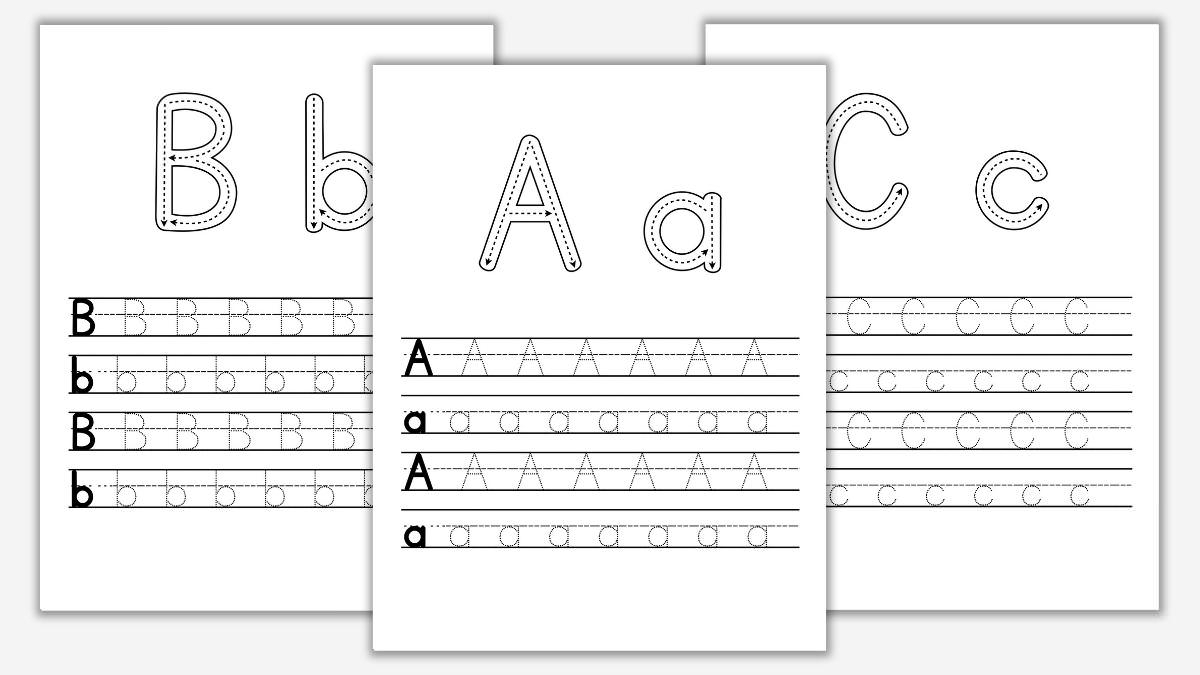 Free Printable Uppercase Lowercase Letters Worksheets The Craft At Home 