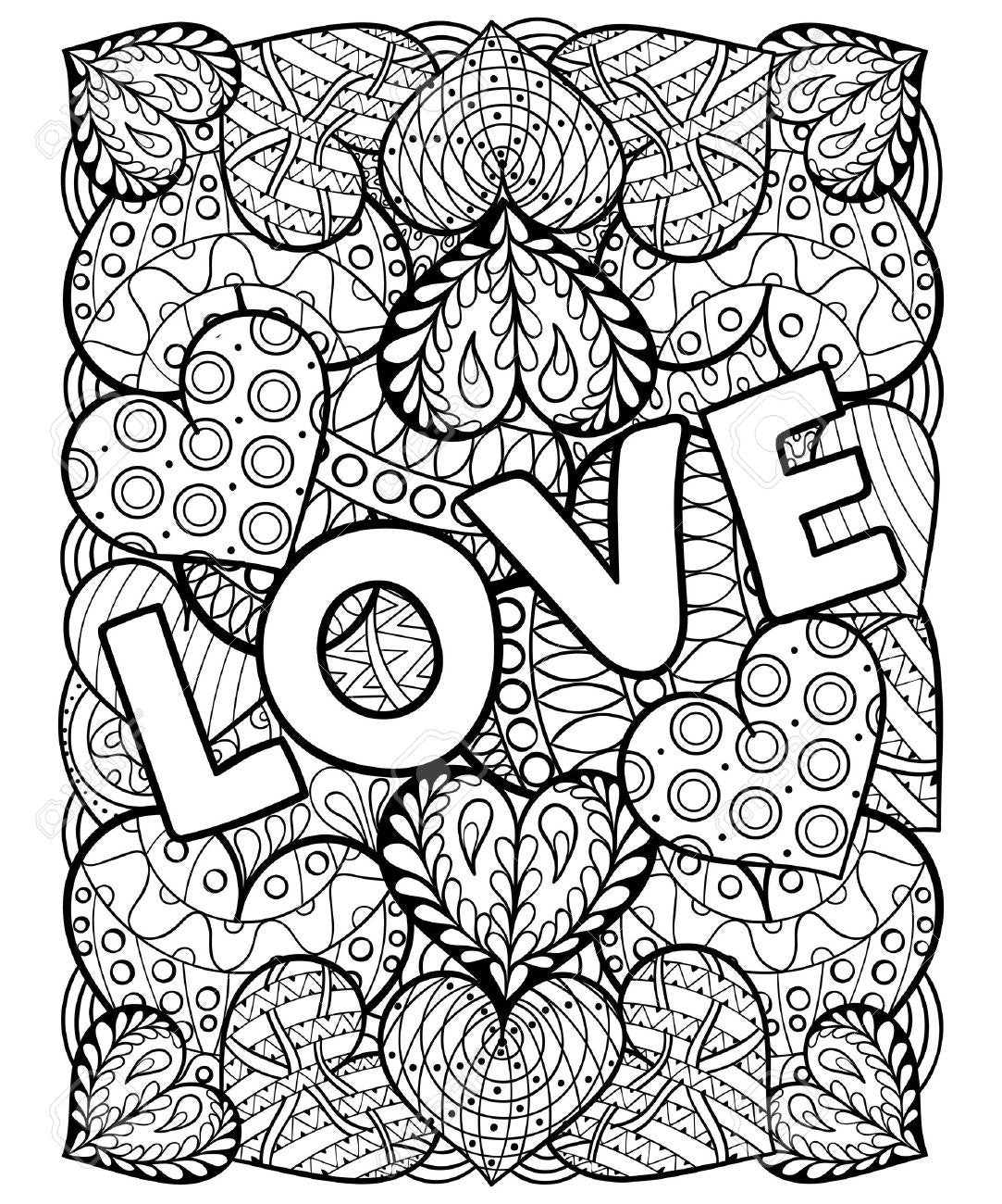 free valentines printables coloring pages