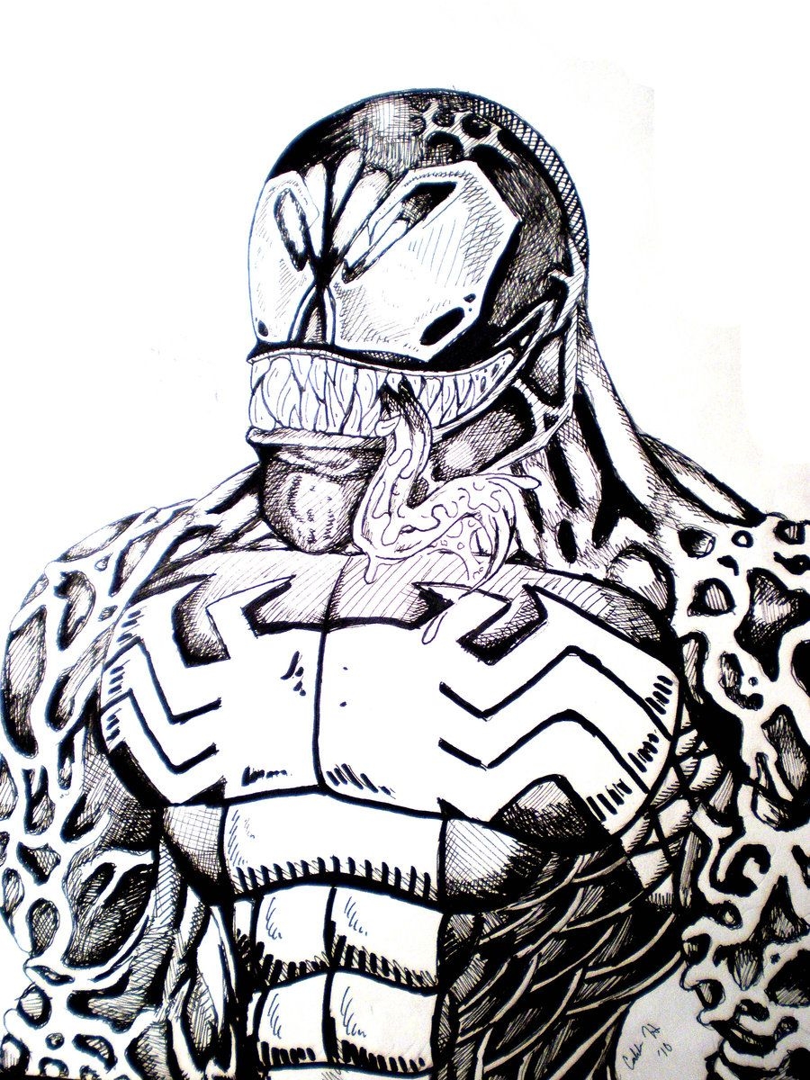 Free Printable Venom Coloring Pages Download Free Printable Venom 