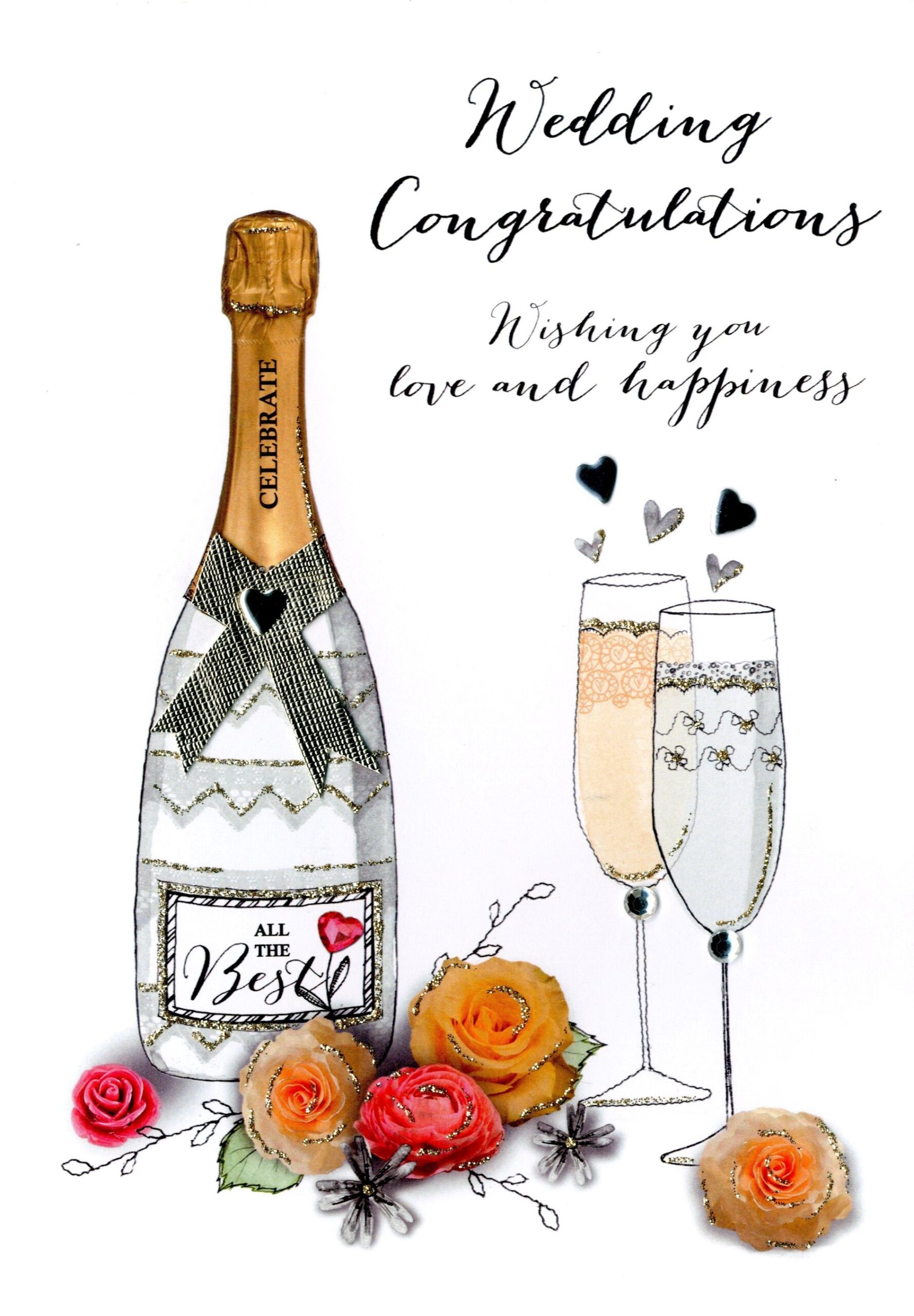 Free Printable Wedding Congratulations Card