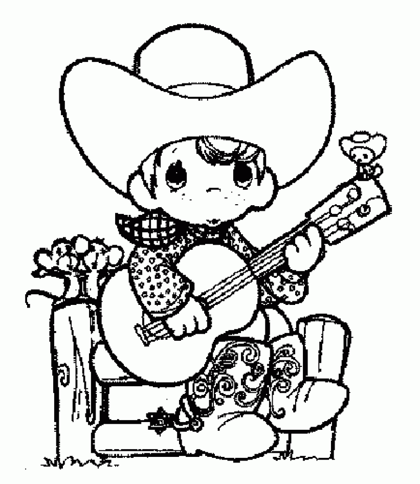 Free Printable Western Coloring Pages