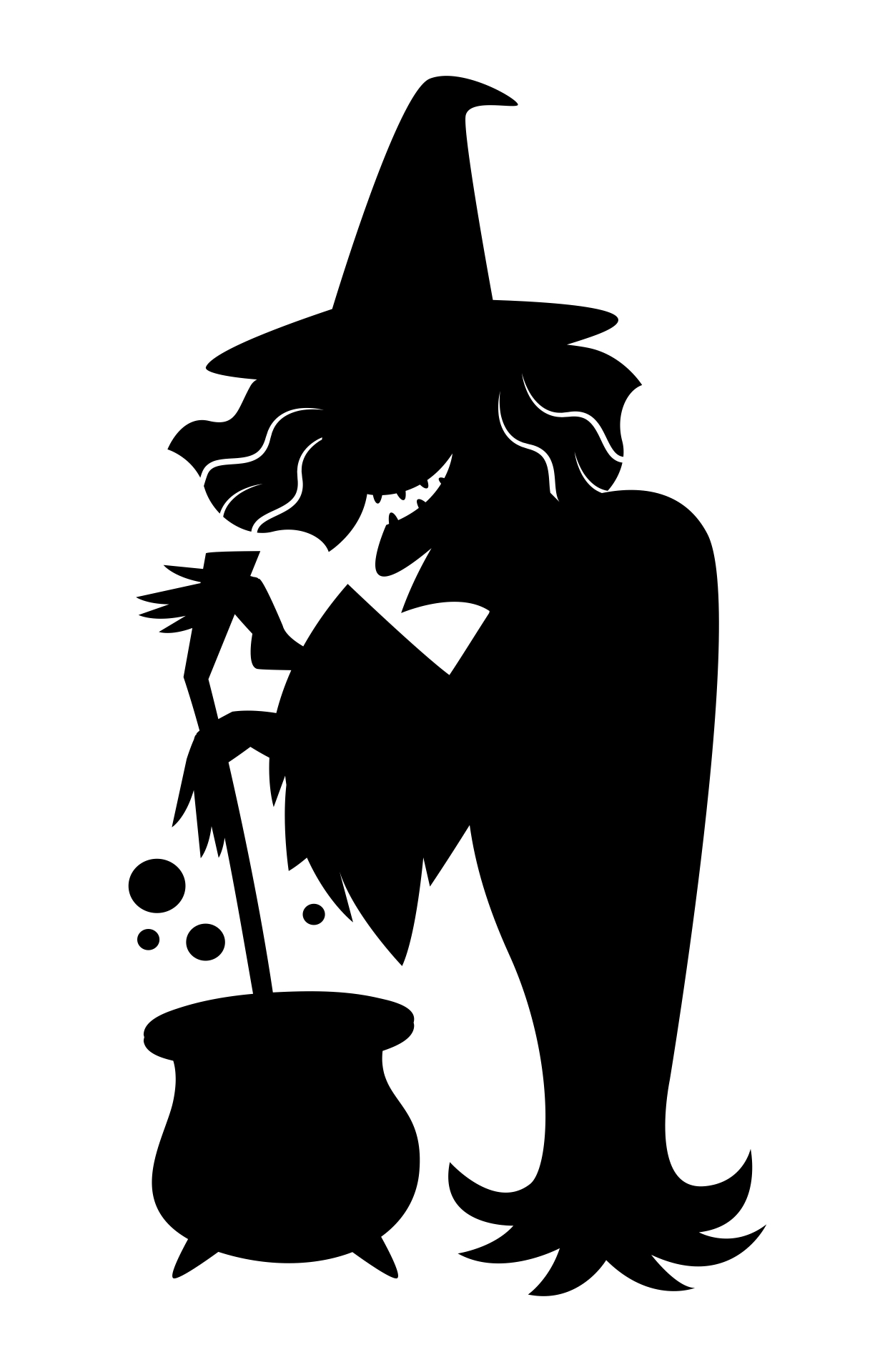 free printable witch template