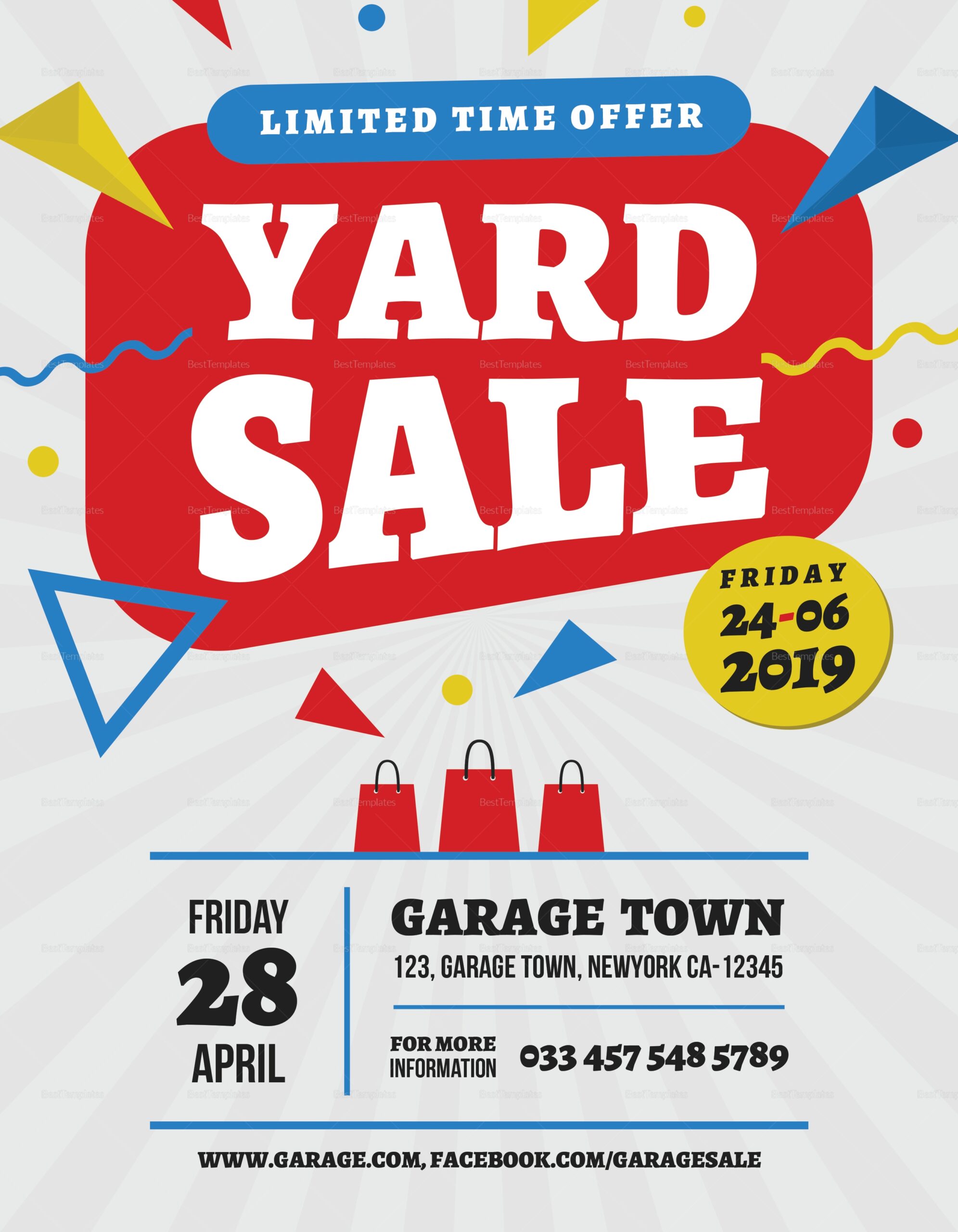 Free Printable Yard Sale Flyer Templates Create Yard Sale Flyers With 