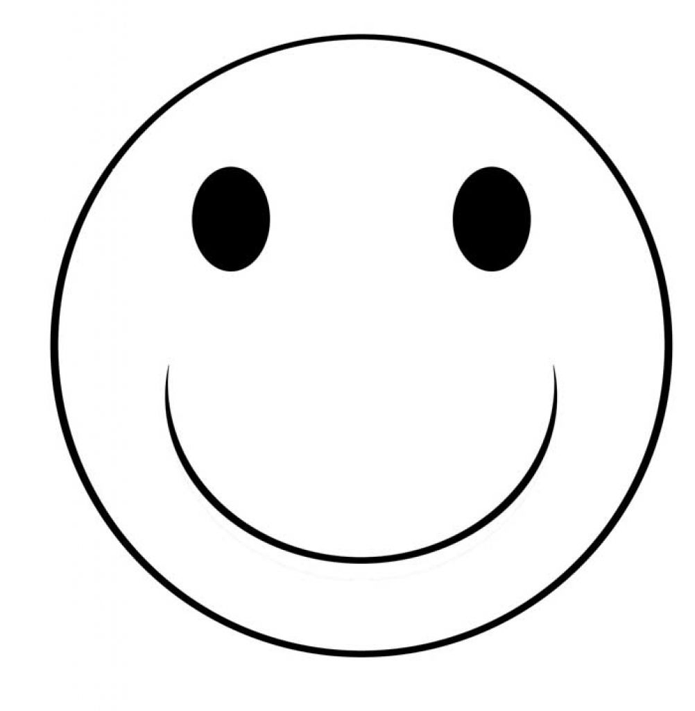 Free Smiley Face Coloring Pages Coloring Home