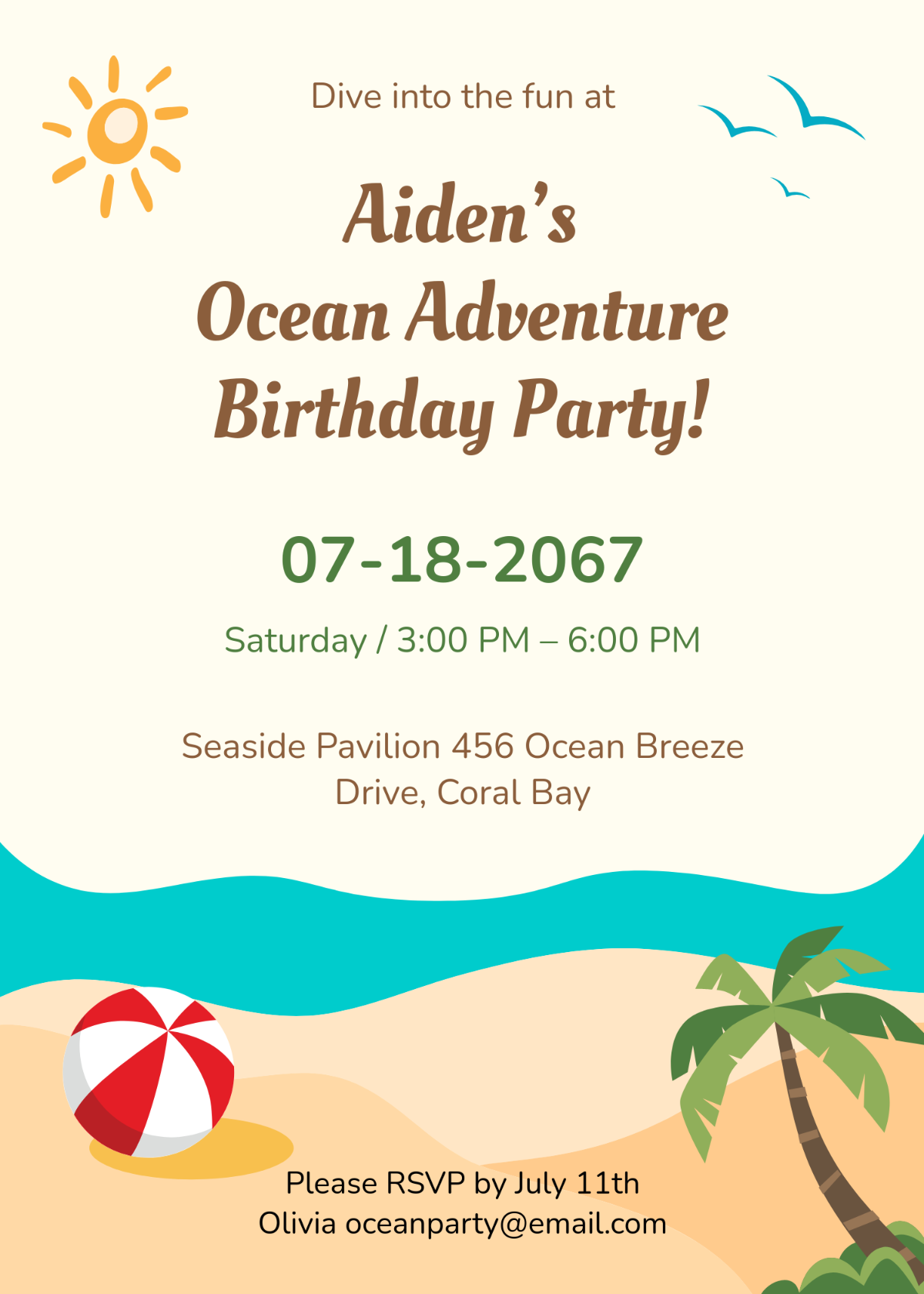Free Stitch Birthday Invitation Template To Edit Online