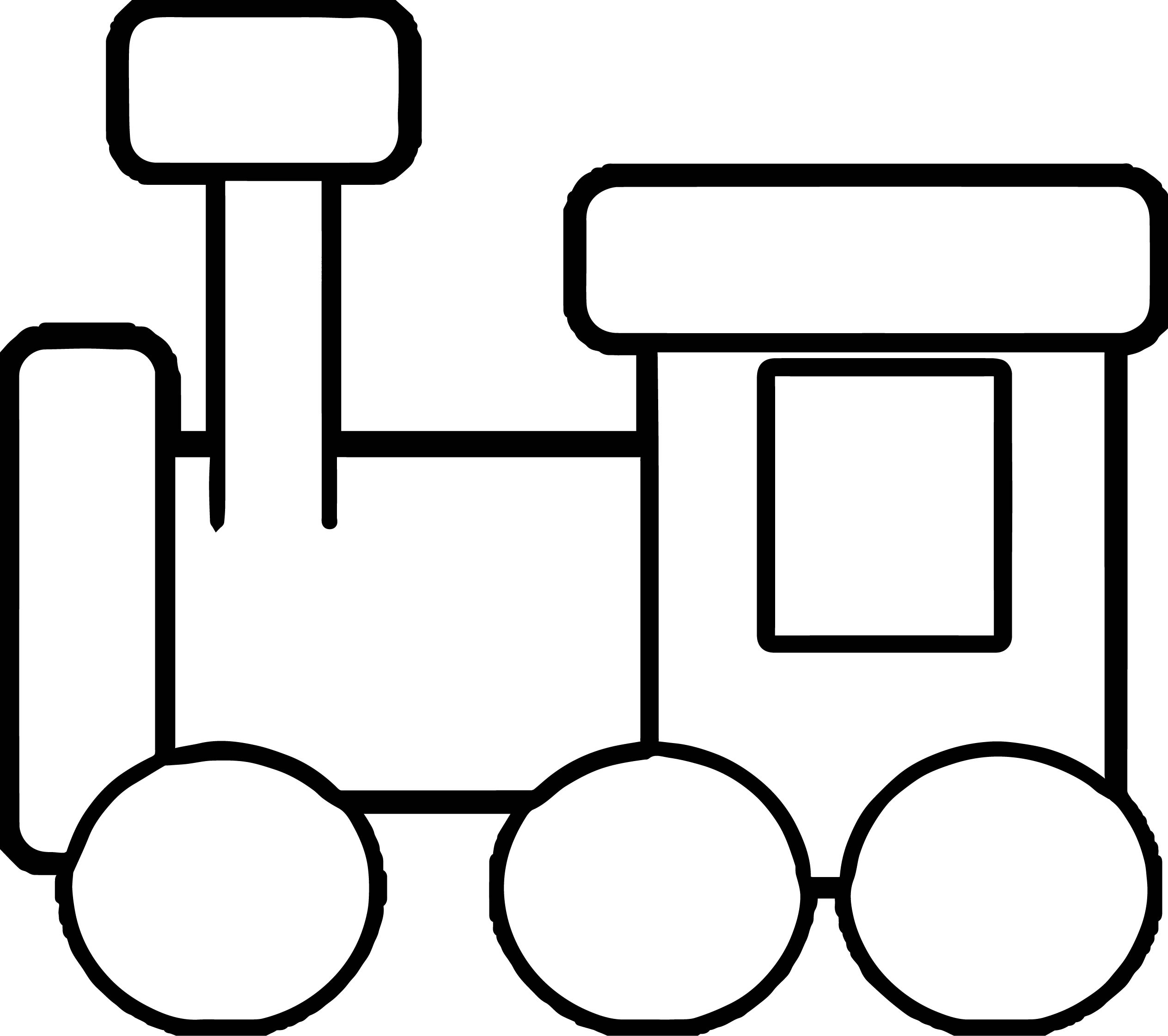 free printable train pictures to color