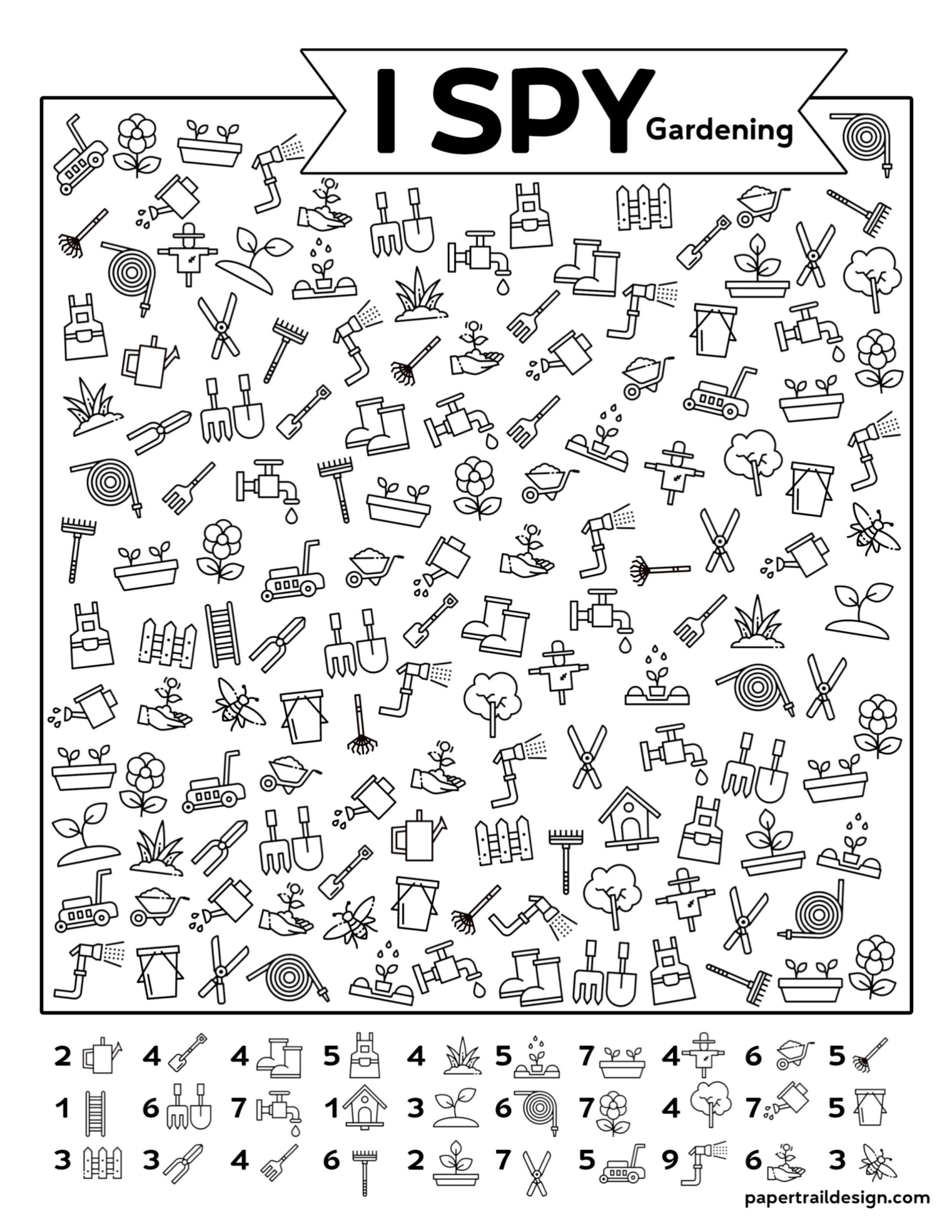 Gardening Worksheets Free Fasci Garden