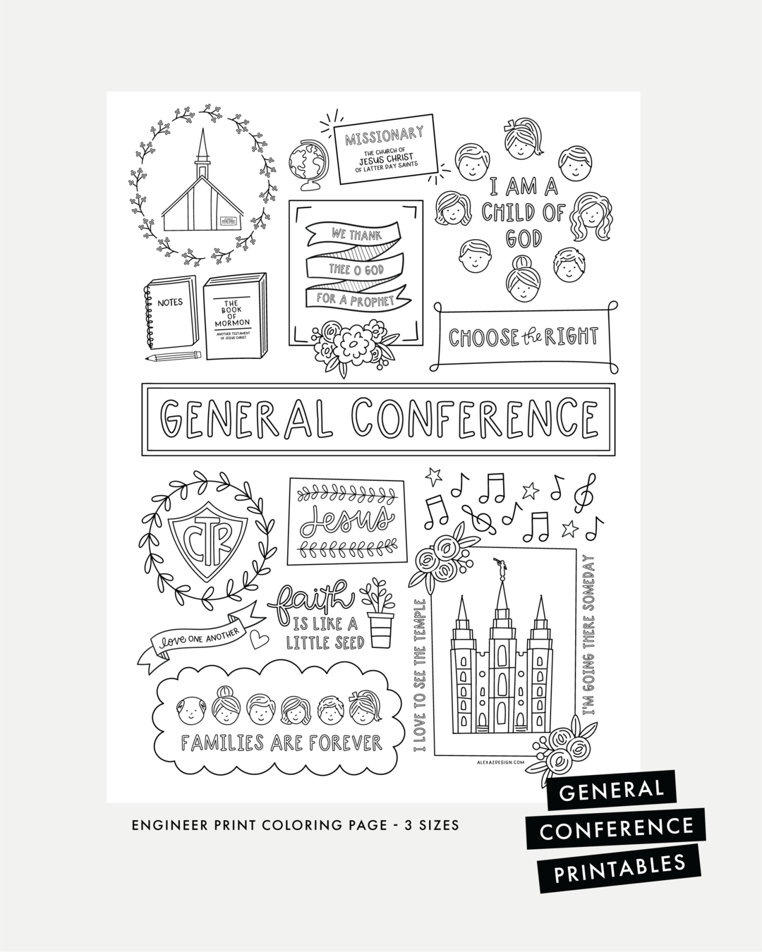 General Conference Coloring Pages Coloring Pages
