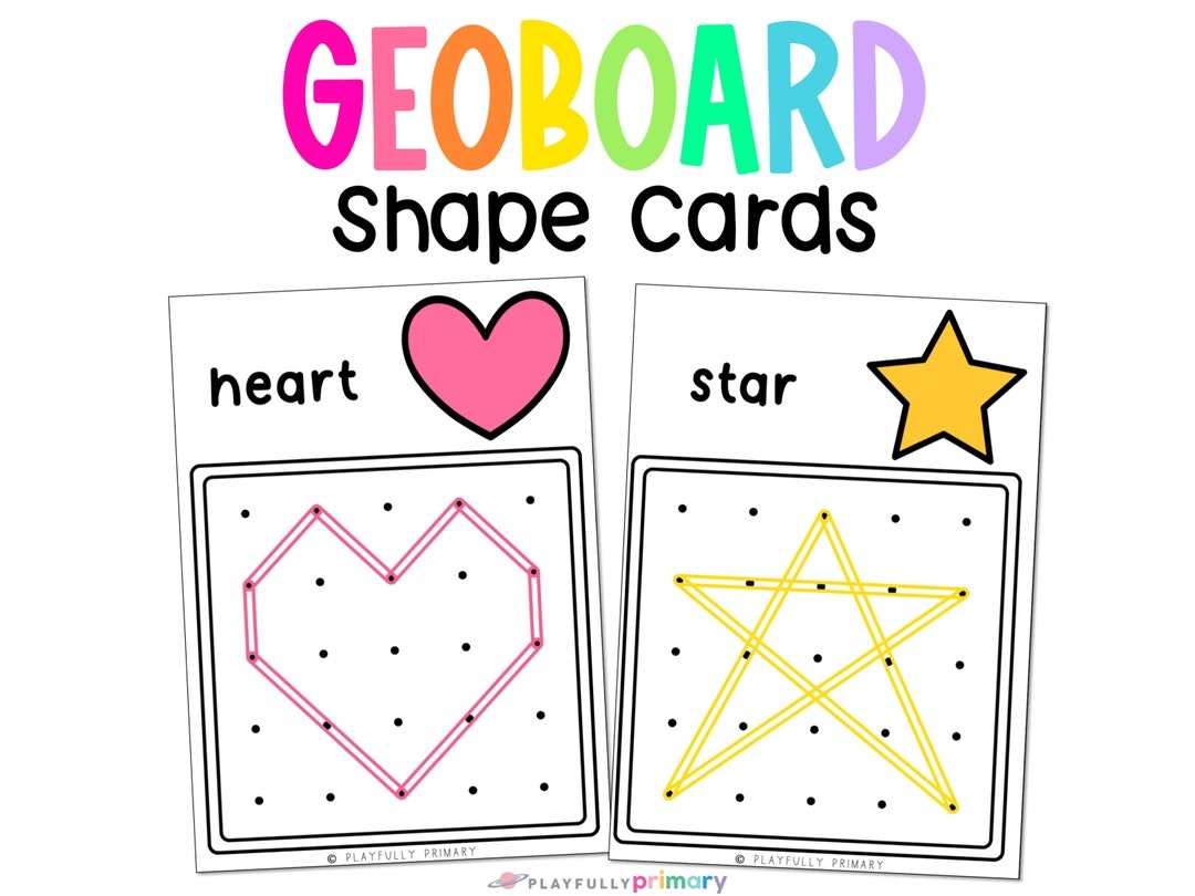 3d shape cards printable free